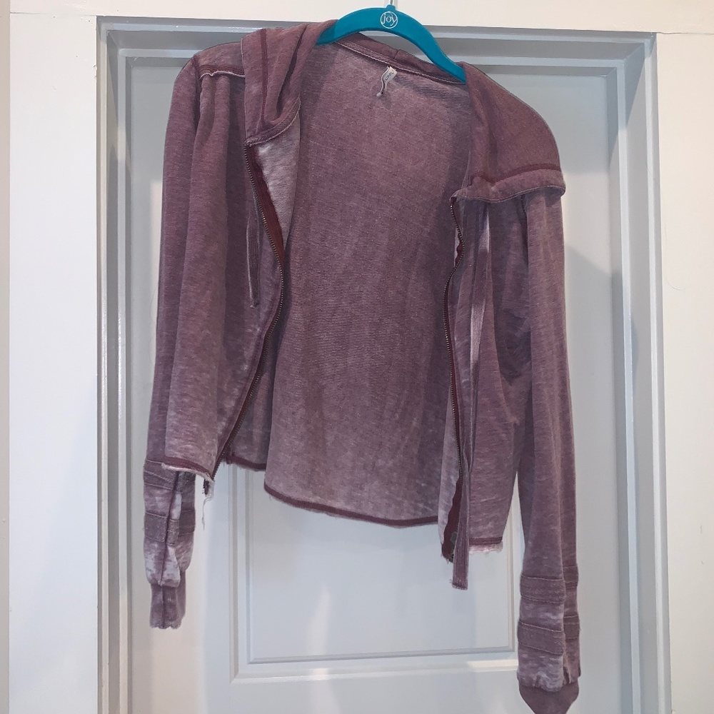 Z Supply Cropped Hoodie, Size S